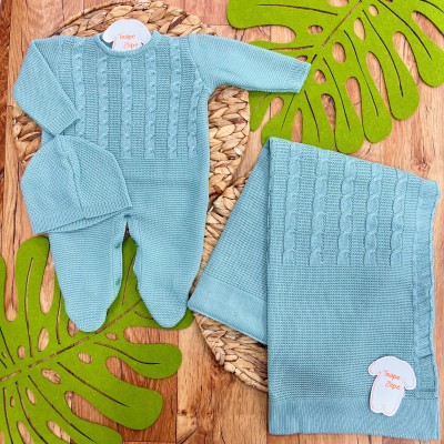  Saída de Maternidade Colors - Davi - Verde